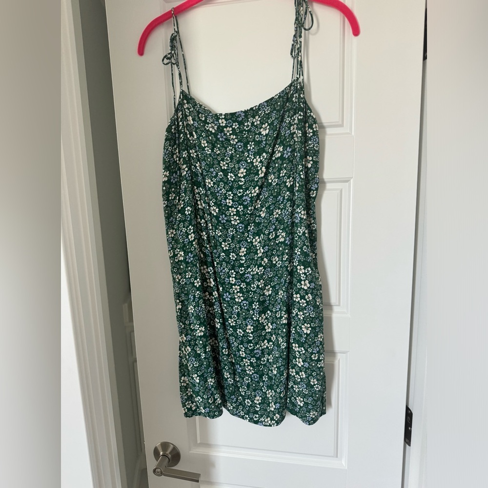 Floral Green Women's Top